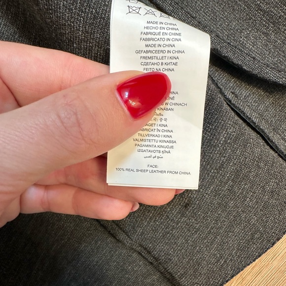 NWT men’s Michael Kors leather jacket - Picture 6 of 8